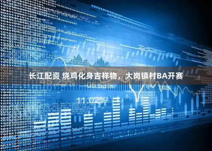 长江配资 烧鸡化身吉祥物，大岗镇村BA开赛