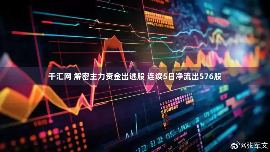 千汇网 解密主力资金出逃股 连续5日净流出576股